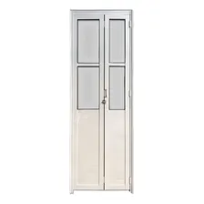 Porta Camarão Lambril Com Vidro E 210 X 100 AlumÃnio Branco Foto mini 1