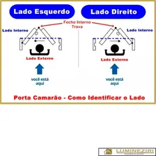 Porta Camarão Lambril Com Vidro E 210 X 100 AlumÃnio Branco Foto mini 4