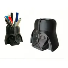 Porta Caneta Lápis Escritório Geek Star Wars Darth Vader Foto mini 1