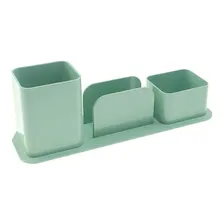 Porta Canetas Clips Lembrete Dellocolor Verde Foto mini 1