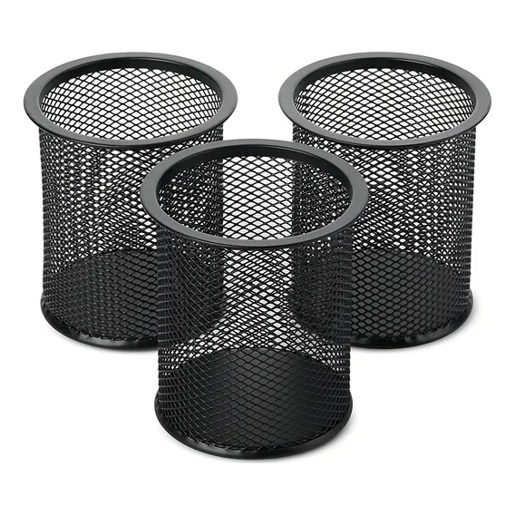 Porta-canetas Sr. Pen- Mesh, 3 peças, porta-canetas, porta-canetas, porta-copos Foto 1