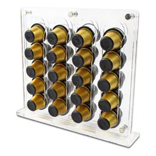 Porta Cápsula AcrĂlico Vertical Para 40 Capsulas Nespresso Foto mini 1