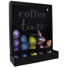 Porta Cápsulas De Mesa E Parede Dolce Gusto Nespresso 3 Cor. Cor Preto Foto  mini 1