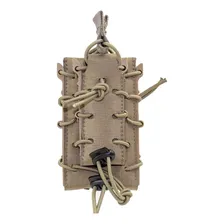 Porta Carregador 556 Mole Warfare 1x556 + Fast Pistol Coyote Foto mini  2