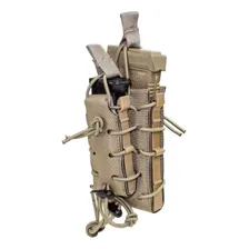 Porta Carregador 556 Mole Warfare 1x556 + Fast Pistol Coyote Foto mini 4