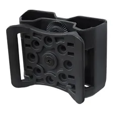 Porta Carregador Duplo Passador Preto Tático PolĂmero BĂ©lica Foto mini 2
