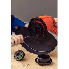 Porta Carretel Plástico Tramontina Para Aparador De Grama Foto mini 3