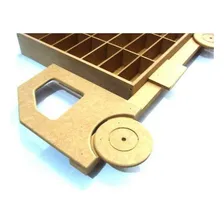 Porta Carrinho Em Mdf Foto mini 2