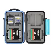 Porta Cartão De Memória A Prova D´agua Para 8 Sd E 4 Cf Cor SEM COR Foto mini  2