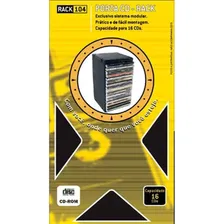 Porta Cd Rack 16 - Preto Foto mini 1