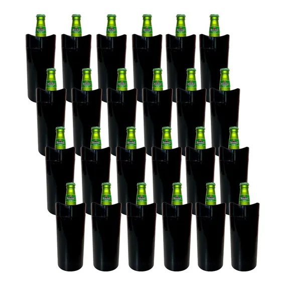 Porta Cerveja Termica 1l Camisinha Porta Cerveja 12 Unidades Cor Preto Foto 1