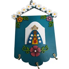 Porta Chave Nossa Senhora Aparecida Mdf 22-cm Foto mini 1