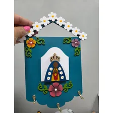 Porta Chave Nossa Senhora Aparecida Mdf 22-cm Foto mini 2
