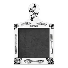 Porta Chaves Com Lousa Tábua De Carne Decorativa D'rossi Foto  mini 1
