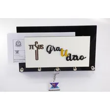 Porta Chaves E Cartas Jesus Gratidão Foto mini 4