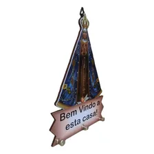 Porta Chaves Nossa Senhora Aparecida De Pendurar Mdf Foto mini  2