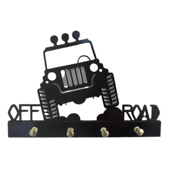 Porta Chaves Off Road Jeep Foto 1