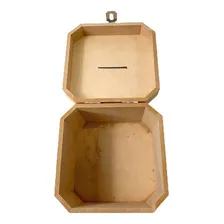 Porta Cofre Em Mdf Para Criança Cor Bege Foto mini 2