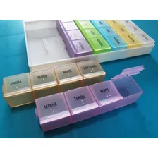 Porta Comprimidos & Medicamentos Diário Semanal Remédios Foto mini 4