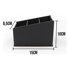 Porta Controle Remotos Pintura Com 3 Divisórias Em Mdf Foto  mini 1