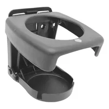 Porta Copo Dobrável Cinza Modelo Retrátil Porta Copo Multiuso Lanchas Barcos Veleiros Carros Iates Trailers Motorhome Ônibus Caminhão Foto mini 4