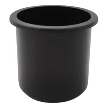 Porta Copo Lata De Embutir Preto P/ Mesa Barco Lancha Iate Foto mini 1