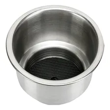 Porta Copos De Embutir Em Aço Inox Para Barcos E Lanchas Foto  mini 1