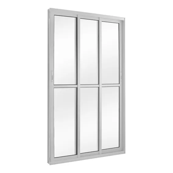 Porta Correr 3 Folhas M贸veis Central Topsul 210x120cm Foto 1