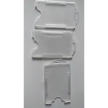 Porta Crachá Rígido Vertical Transparente - 700 Unidades Foto mini 4