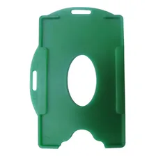 Porta Crachá Verde Sólido Universal Marpax 100un Foto mini 3