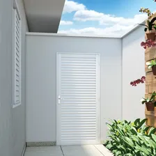 Porta De Aço Laminada Direita Facilità 215cmx76cmx12cm Foto mini 2