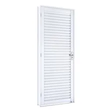 Porta De Aço Laminada Direita Facilità 215cmx76cmx12cm Foto mini 1