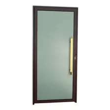 Porta De Aluminio 210x90cm Com Puxador Super Murano Giwt Foto mini 1
