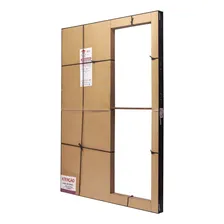 Porta De Aluminio Balcão 210x160cm 2 Folhas Com Vidro Wt Foto mini 4