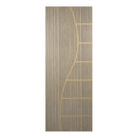 Porta De Madeira Frisada Cantareira Mgm 210cmx60cm E Foto 1