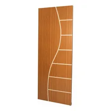 Porta De Madeira Frisada Cantareira Mgm 210cmx60cm Giwt Foto mini 2