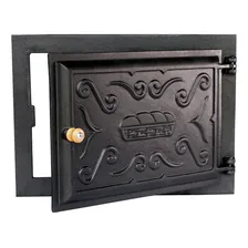 Porta Do Forno De Ferro Fundido Grande Para Fogão Foto  mini 1