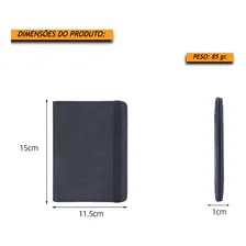 Porta Documentos Couro Cor Preto Foto mini 4