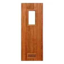 Porta Em Madeira Para Sauna Seca Sodramar Foto mini 1