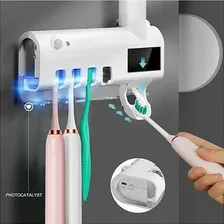 Porta Escova De Dente Esterilizador Uv Placa Solar Foto mini 3