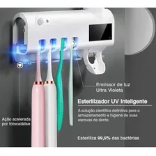Porta Escova De Dente Esterilizador Uv Placa Solar Foto mini 4