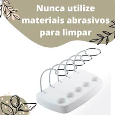 Porta Escova Dente Creme Dental Acess贸rio Banheiro Pia 1395 Foto mini 3