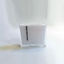 Porta Escova Em AcrÃlico Com Strass Ba7001 Branco Foto mini 2