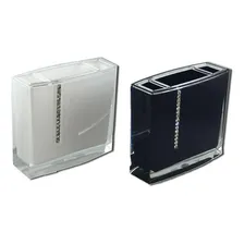 Porta Escova Em AcrÃlico Com Strass Ba7001 Branco Foto mini 1