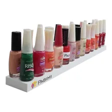Porta Esmalte P/ Salão De Beleza Expositor Kit4pç Branco Foto mini 2