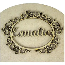 Porta Esmaltes Em Mdf Cru Expositor 3 Prateleiras Manicure Foto mini 2