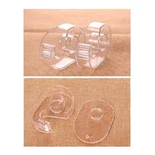 Porta Fita Cortador Micropore Suporte Transparente Acrílico Foto mini  3