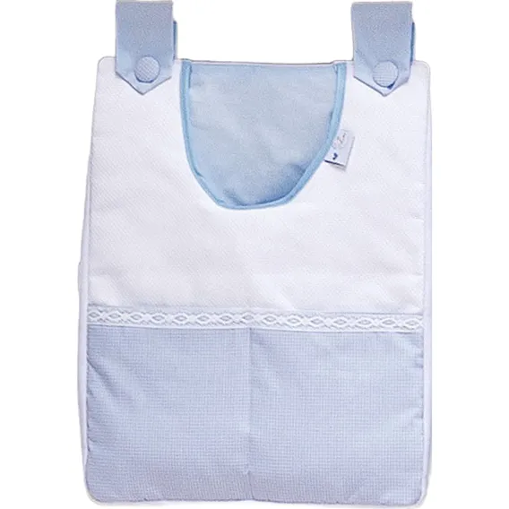 Porta Fraldas Varão/ Bolsão Porta Fraldas/ Bolso Fraldas Cor Azulbolsão Foto 1