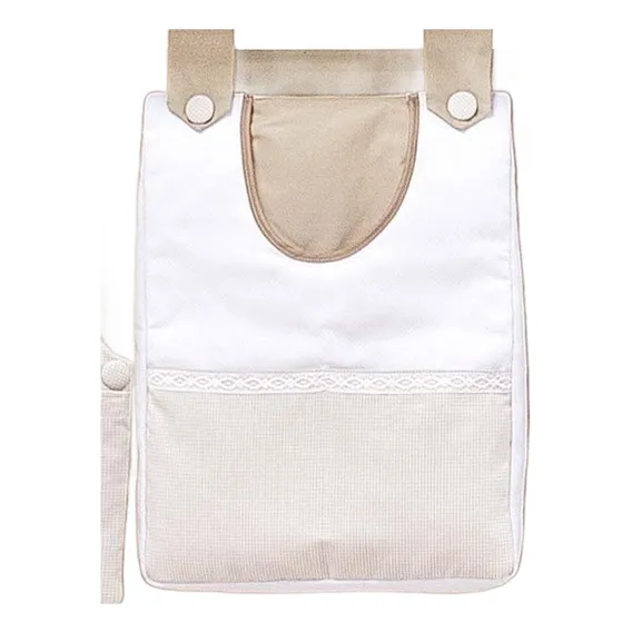 Porta Fraldas Varão/ Bolsão Porta Fraldas/ Bolso Fraldas Cor Begebolsão Foto 1