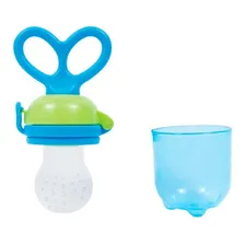 Porta Frutinha Chupeta Alimentadora Buba Baby Azul Foto mini 1